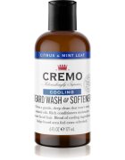 Cremo 2 in 1 Beard Wash & Softener șampon pentru barbă pentru bărbați Citrus & Mint Leaf 177 ml