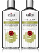 Cremo Sage & Citrus Gel de duș pentru bărbați Green & Refreshing