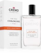 Cremo Spice & Black Vanilla Spray Cologne eau de cologne pentru bărbați 100 ml