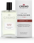 Cremo Spray Cologne Bourbon & Oak Eau de Toilette pentru bărbați 100 ml