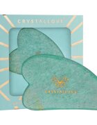 Crystallove Amazonite Gua Sha accesoriu de masaj 1 buc