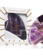 Crystallove Amethyst Gua Sha accesoriu de masaj 1 buc