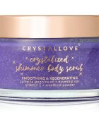 Crystallove Amethyst Shimmer Body Scrub exfoliant pentru corp 200 g