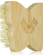 Crystallove Bamboo Butterfly Agave Body Brush Travel Size perie pentru masaj pentru corp 1 buc