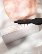 Crystallove Black Obsidian Spoon Eye Gua Sha accesoriu de masaj pentru zona ochilor 1 buc