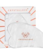 Crystallove Clear Quartz Gua Sha accesoriu de masaj 1 buc