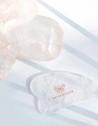 Crystallove Clear Quartz Gua Sha accesoriu de masaj 1 buc