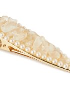 Crystallove Clear Quartz Hair Clip agrafe de par 1 buc
