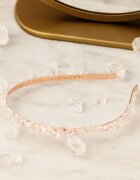 Crystallove Clear Quartz Hairband bentiță pentru păr 1 buc