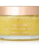 Crystallove Clear Quartz Shimmer Body Scrub exfoliant pentru corp 200 g