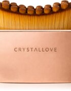 Crystallove Contour Face Brush accesoriu de masaj pentru fata gat si piept 1 buc