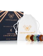 Crystallove Energy Crystals The Seven Chakra Moons accesoriu de masaj 7 buc