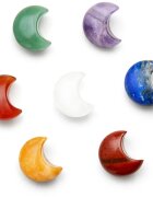 Crystallove Energy Crystals The Seven Chakra Moons accesoriu de masaj 7 buc