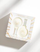 Crystallove Glass Facial Cupping Set set de instrumente pentru masaj pentru fata gat si piept 2 buc