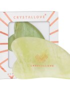 Crystallove Jade Gua Sha accesoriu de masaj 1 buc