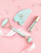 Crystallove Jade Gua Sha accesoriu de masaj 1 buc