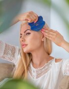 Crystallove Lapis Lazuli Contour Gua Sha accesoriu de masaj 1 buc