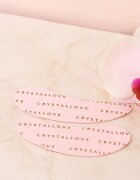 Crystallove Reusable Eye Patches plasturi reutilizabili pentru zona ochilor 4 buc