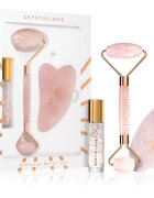 Crystallove Rose Quartz Beauty Set set pentru îngrijirea pielii