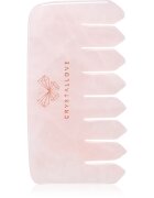Crystallove Rose Quartz Comb accesoriu de masaj de par si de corp 1 buc