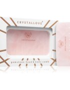 Crystallove Rose Quartz Comb accesoriu de masaj de par si de corp 1 buc