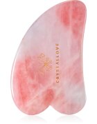 Crystallove Rose Quartz Gua Sha accesoriu de masaj 1 buc