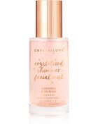 Crystallove Rose Quartz Shimmer Facial Mist lotiune pentru fata pentru o piele mai luminoasa 100 ml