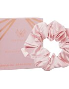 Crystallove Silk Scrunchie elastic pentru păr din mătase Rose 1 buc