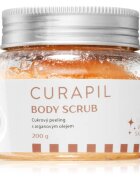 Curapil Body scrub exfoliant de corp cu zahăr cu ulei de argan 250 g