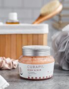 Curapil Body scrub exfoliant de corp cu zahăr cu ulei de argan 250 g
