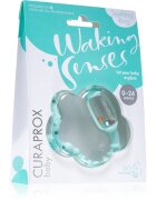 Curaprox Baby Waking Senses inel pentru dentitie cu perie ce maseaza gingia 1 buc