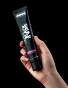 Curaprox Black is White pastă de dinți pentru albire cu cărbune activ și hidroxiapatită aroma Fresh Lime-Mint 90 ml
