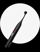 Curaprox Hydrosonic Black is White periuta de dinti electrica sonica cu efect de albire 1 buc