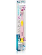 Curasept Biosmalto Baby 0-3 Years periuta de dinti pentru copii cu ventuză 1 buc