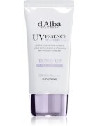 d'Alba Waterfull Purple Correcting Tone-Up Sun Cream lotiune de plaja tonifianta pentru luminozitate si hidratare SPF 50+ 50 ml