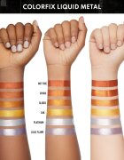 Danessa Myricks Beauty Colorfix Liquid Metals machiaj multifuncțional pentru ochi buze și față culoare Platinum 10 ml