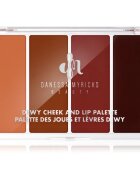 Danessa Myricks Beauty Dewy Cheek & Lip Palette paleta pentru fata multifunctionala faciale culoare Dew It Undercover 25 g