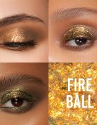 Danessa Myricks Beauty Infinite Chrome Flakes umbre de pleoape cu sclipici culoare Fire Ball 3.8 g