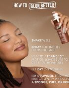 Danessa Myricks Beauty Yummy Skin Liquid Blurring Balm Setting Spray fixator make-up cu efect de hidratare mini 50 ml