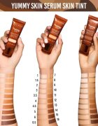 Danessa Myricks Beauty Yummy Skin Serum Skin Tint fond de ten hidratant si catifelant culoare 14 - Deep Skin with Warm Golden Undertones 45 ml