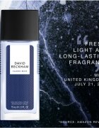 David Beckham Classic Blue Deo cu atomizor pentru bărbați 75 ml