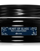 Davines Heart of Glass Rich Conditioner balsam pentru indreptare pentru par blond 90 ml