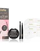 Delia Cosmetics Eyebrow Expert Zest set pentru aranjarea sprâncenelor culoare 1.1 Graphite Black 1 buc