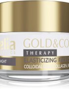 Delia Cosmetics Gold & Collagen Therapy crema de noapte mărește elasticitatea pielii 50 ml