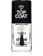 Delia Cosmetics Hard & Shine top coat cu efect de lungă durată 11 ml