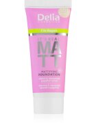 Delia Cosmetics It's Real Matt machiaj cu efect matifiant culoare 101 porcelain 30 ml