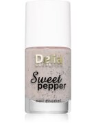 Delia Cosmetics Sweet Pepper Black Particles lac de unghii culoare 02 Apricot 11 ml