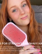Denman Detangling D38 The Detangling & Styling Paddle perie par tip paleta pentru păr lung Pink Crush 1 buc