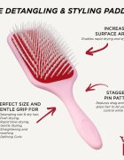 Denman Detangling D38 The Detangling & Styling Paddle perie par tip paleta pentru păr lung Pink Crush 1 buc