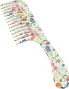 Denman Floral Fantasies D28 Wide Tooth Detangler Comb pieptene de păr 1 buc